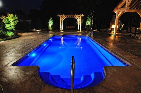 LED Color Logic Pool Lights. Illuminate your pool up to 15 different colors.