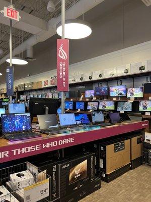 Electronics section