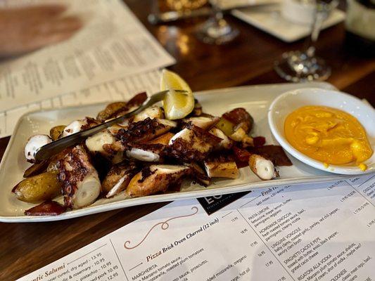 Portuguese Grilled Octopus