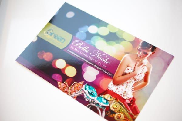 16pt. postcard UV coated card stock