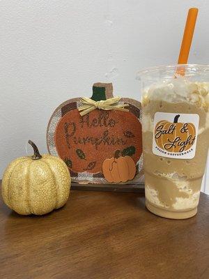 Pumpkin Spice Frappe!