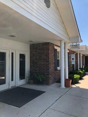 Front entrance of the Orland Park Facility.