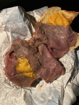 Beef and cheddar: minimal Effort