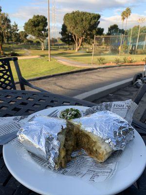 Chile Verde Burrito