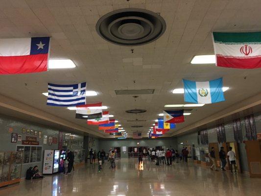 The Concourse during the 2018 basketball homecoming game.