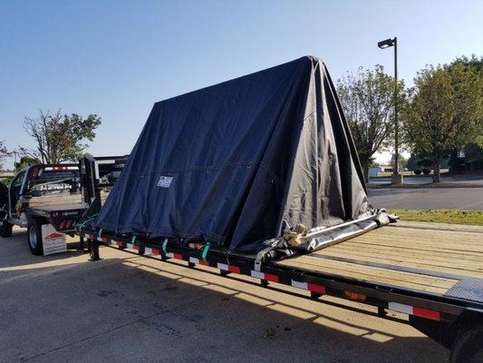 Granite and marble load NJ to Arkansas