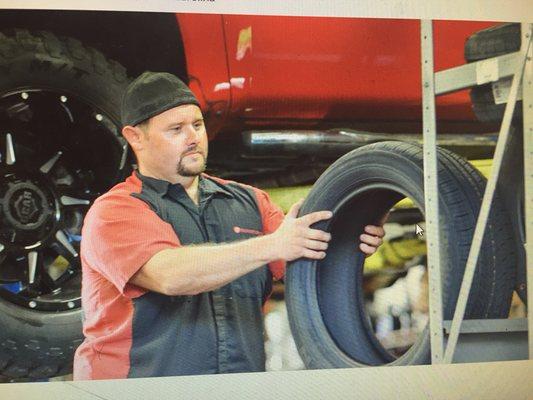 Godwin Service can help you with tire repair and installation.