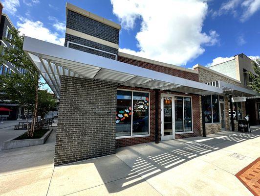 Restaurant Exterior and a Portion of the Patio