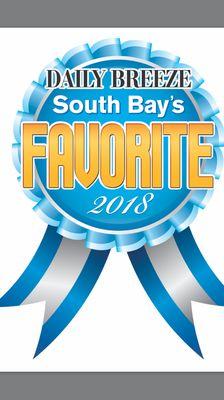 Once again Keegan's is voted  South Bay's Favorite Sports Bar! Thank you to our awesome community!