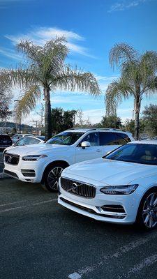 My new XC90 next to my old S90 that Volvo Mission Viejo helped me get!