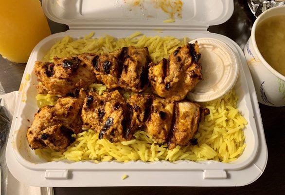 Chicken Kebab entree