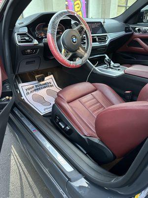 BMW interior