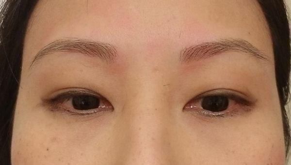 $10 brows. $5 upper lip. Pricey location. Brows too thin and uneven.