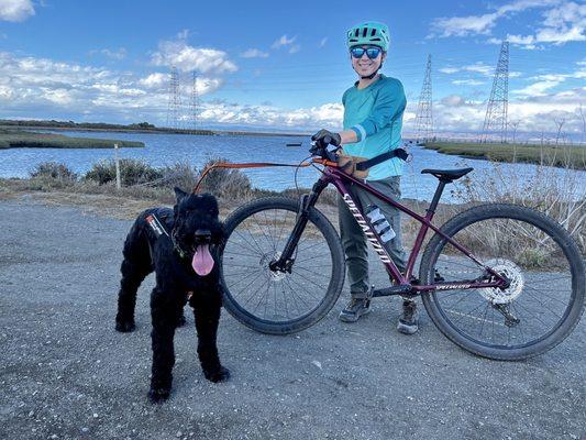 Bikejoring with Julep