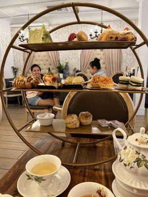 afternoon tea set for 2 people