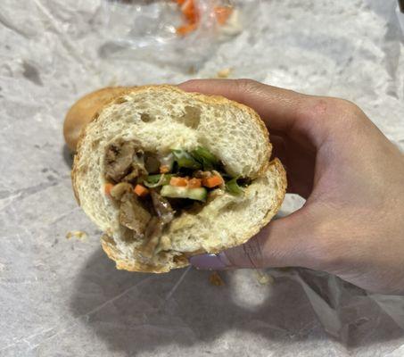 Bánh Mì Thịt Nướng - grilled pork sandwich