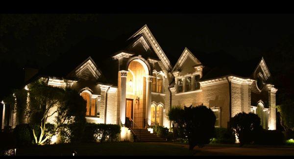 Outdoor lighting repair and service