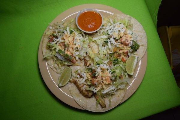 TACOS DE PESCADO