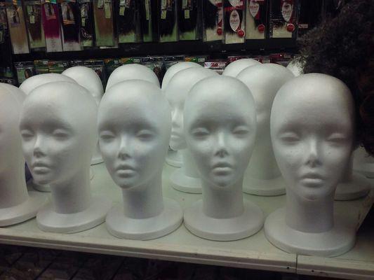 Foam heads on sale 3 for $5