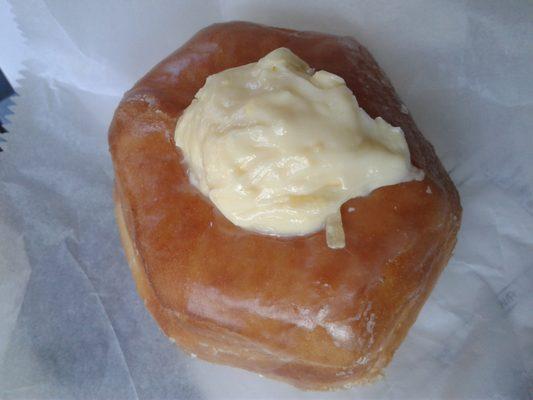 coconut cream donut!!