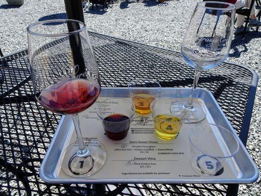 Wine flight