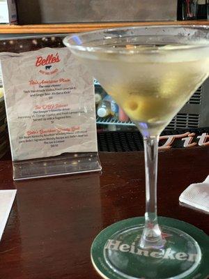 Delicious Dirty Martini