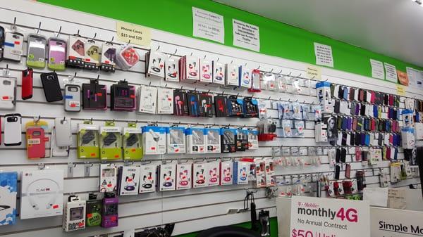 We carry a wide selection of Accessories
 Headphones - Cases - Bluetooth Headsets - Chargers - Usb Cables
 Sim Cards - Car Chargers