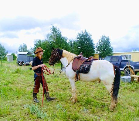 Saddle we purchased