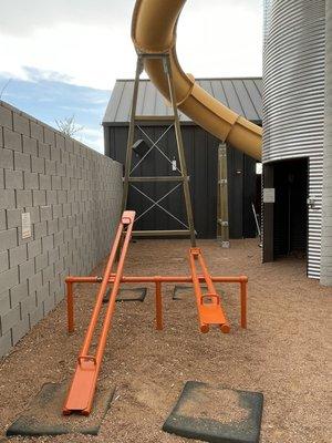 Slide and teeter totter