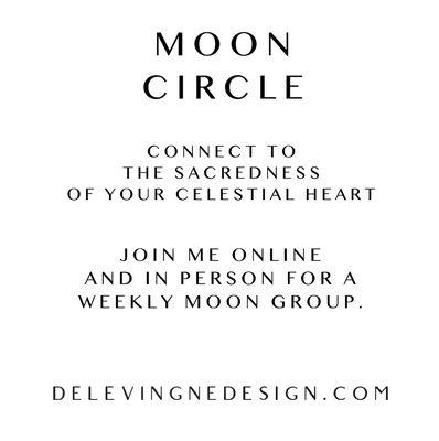 Join Claire Delevingne once a week for a special moon session.