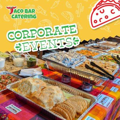 From corporate events to weddings and more. Any event where you need delicious food catered, we will be there. #catering