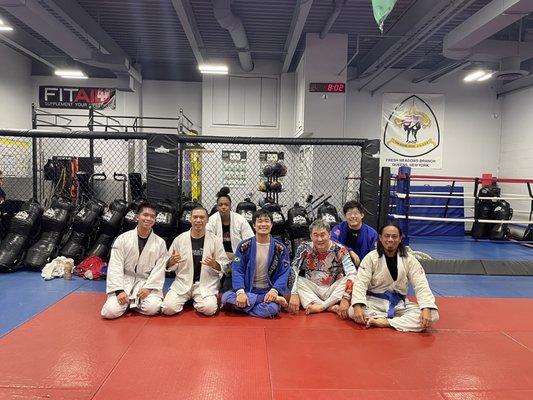 After bjj class photo