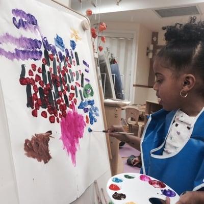 Creativity is important at Central Park Montessori School