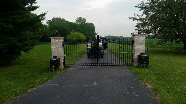 I Had an Automatic Gate Install and it looks Fantastic