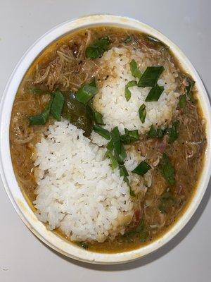 Delicious large gumbo