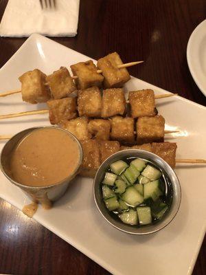 Tofu satay