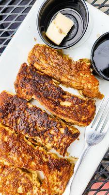 Little Dippers French toast with butter and syrup