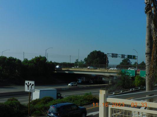 When you have to drive you can see the trolley station and the offramps that will take you topside to the station.