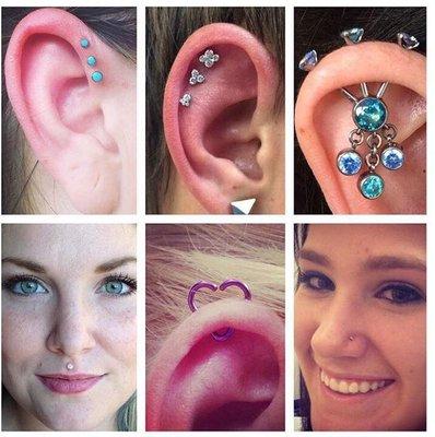 Piercings by casey wardell