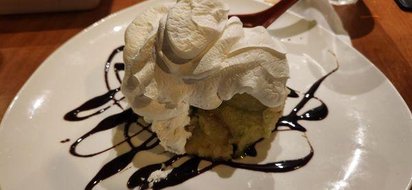 Green tea tempura ice cream