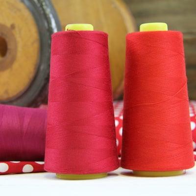 Serger, bonded nylon, cotton, polyester sewing, and so many other kinds of thread