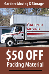 Gardner Moving $50 Discount