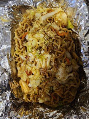 Tofu Yakisoba. Very good.