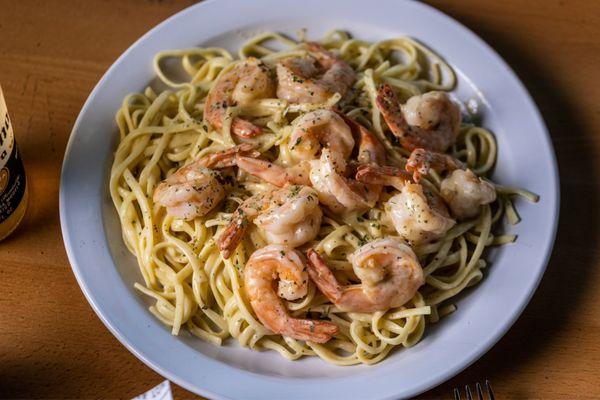 Shrimp and garlic noodles!