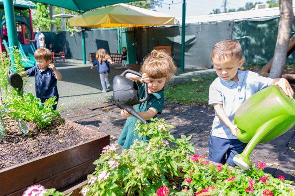 Why do we do it? To learn how to water plants; to aid development of functional independence