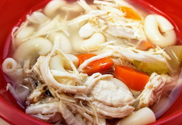 Chicken Soup- really filling and I love how they shred the chicken. Down home goodness!