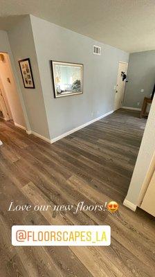 New floors