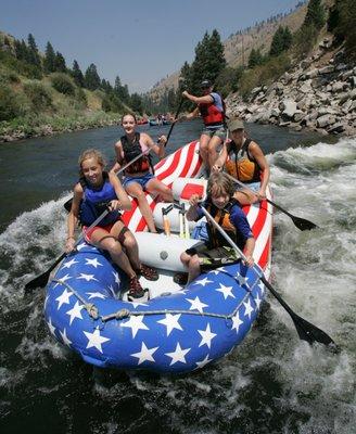 If you want it we can build it.. made in the USA! Custom Flag Boat