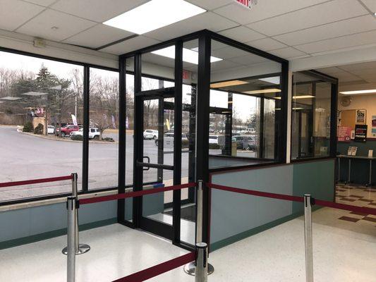 Commercial Vestibule Build for Washington Twp DMV (Warren County NJ)