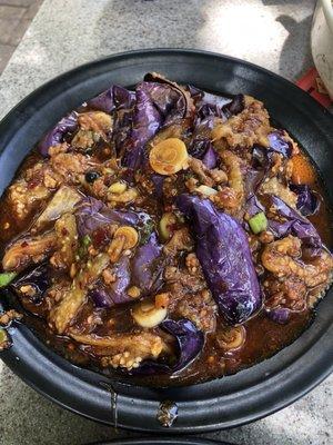 Eggplant in Garlic Sauce